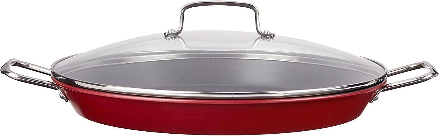 Cuisinart Non-Stick 15" Paella Pan with Glass Lid