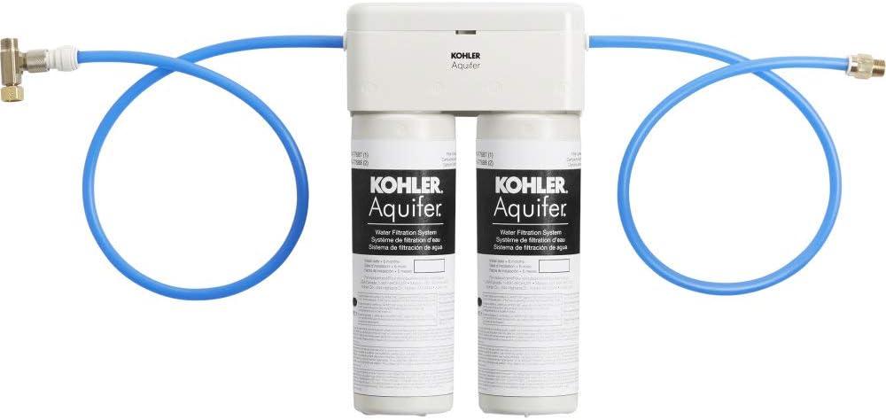 Kohler Aquifer Double Cartridge Under-Sink Water Filtration System