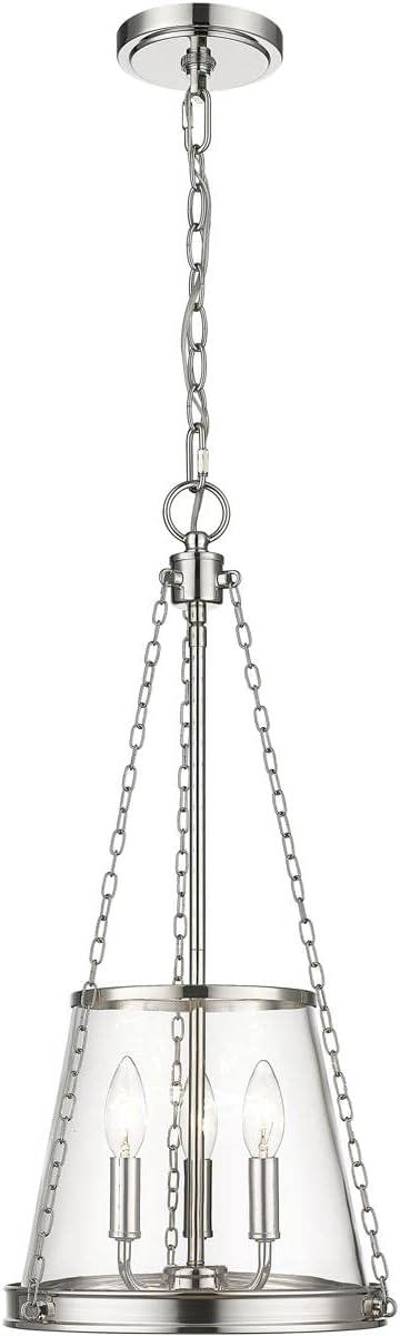 Z-Lite Prescott 3 - Light Pendant in  Polished Nickel