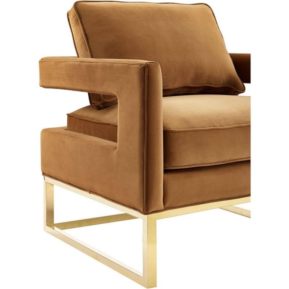 Velvet Accent Chair
