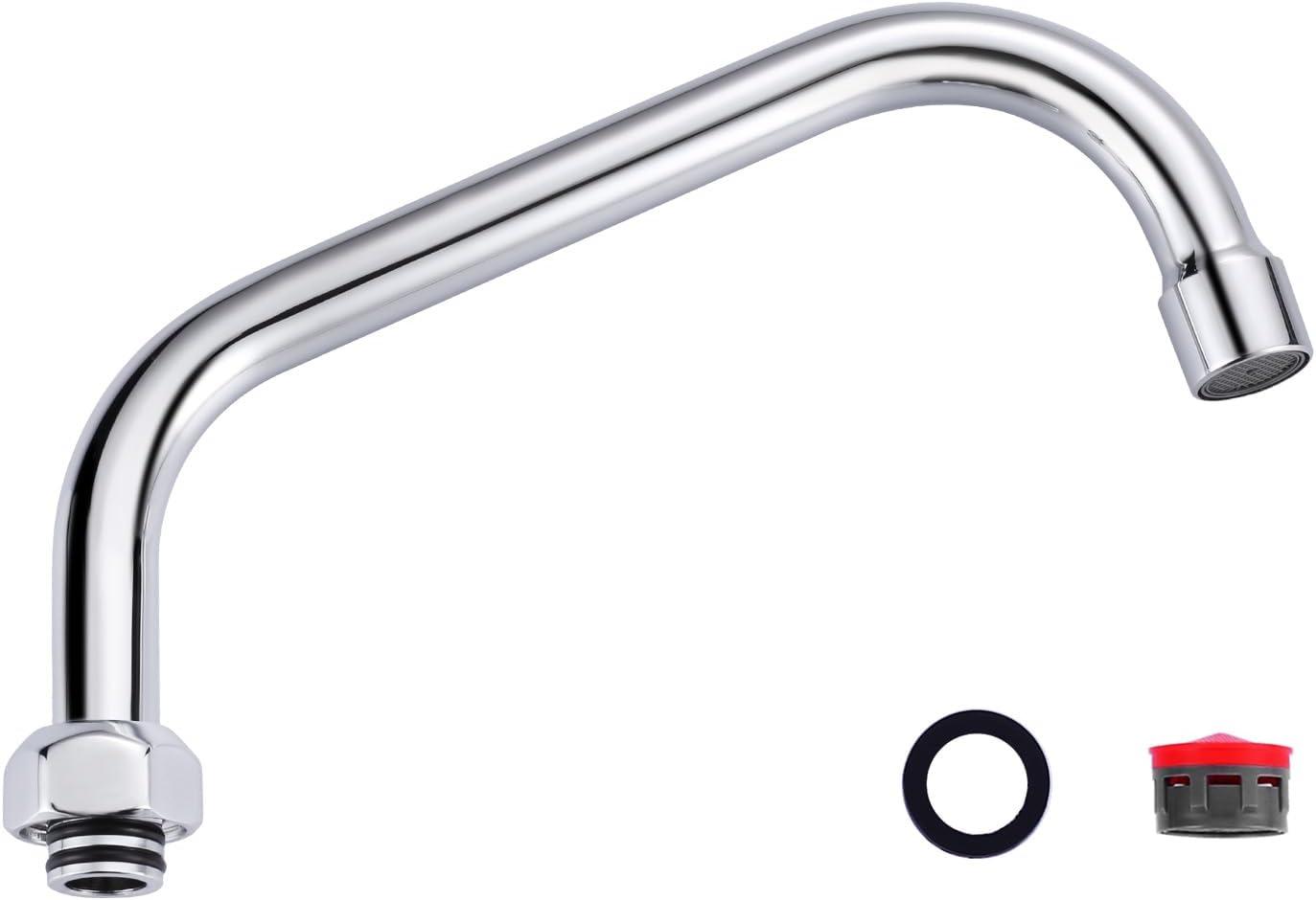 8" Faucet Swing Spout Replacement In Polished Chrome-G3/4 Internal Thread