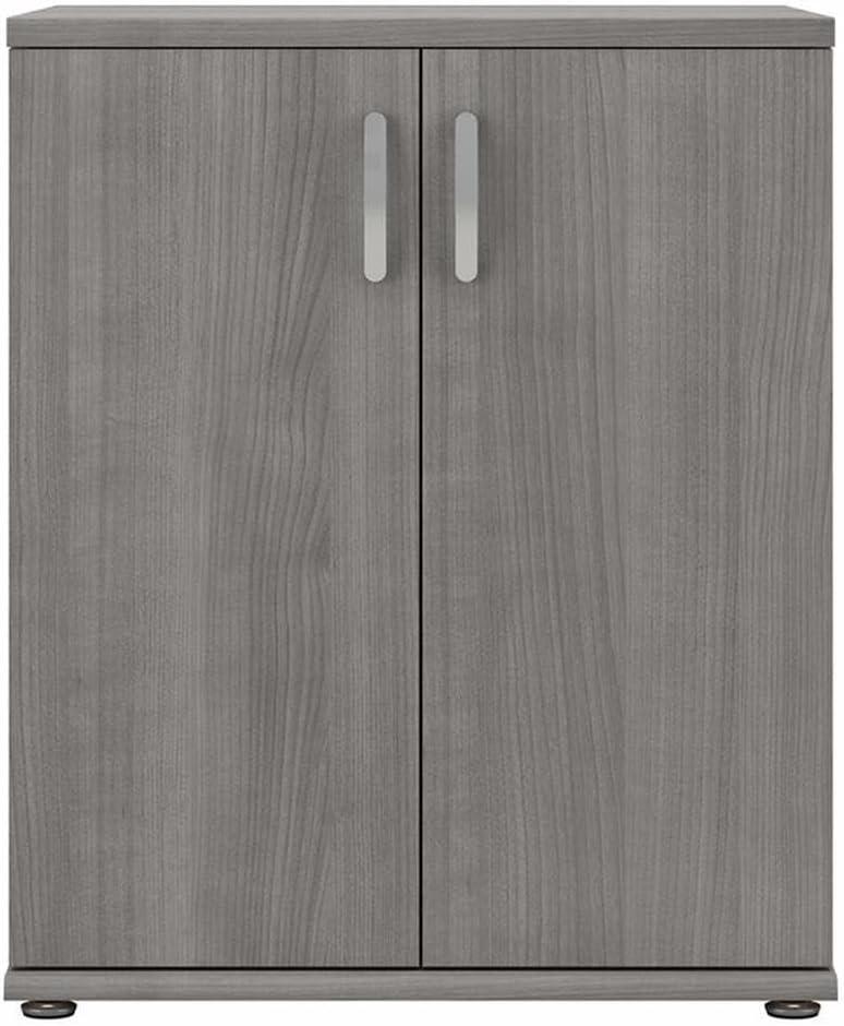 Bush Business Furniture Universal Laundry Room Storage Cabinet with Doors and Shelves