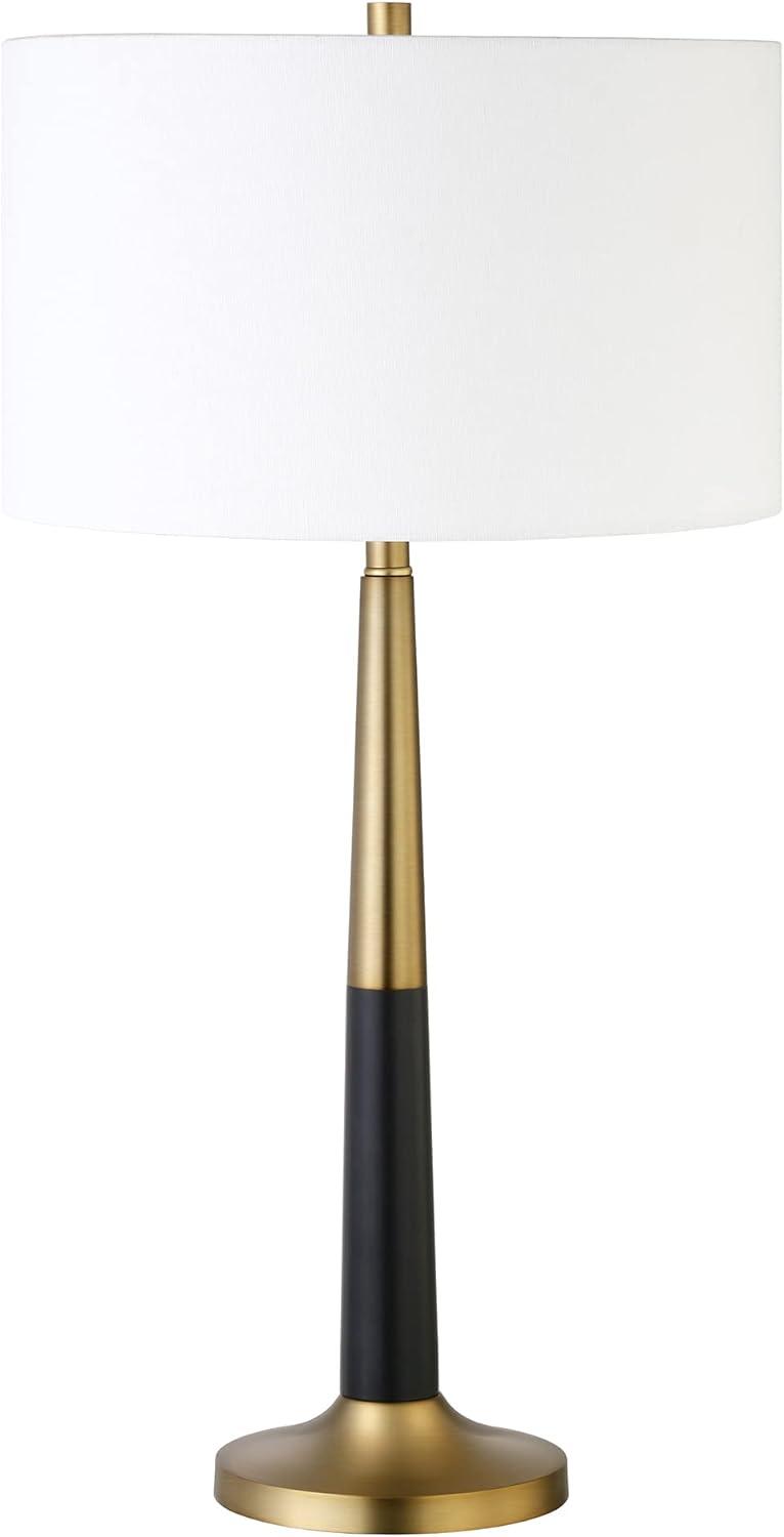 Adjustable 60" Brass and Matte Black Smart Floor Lamp