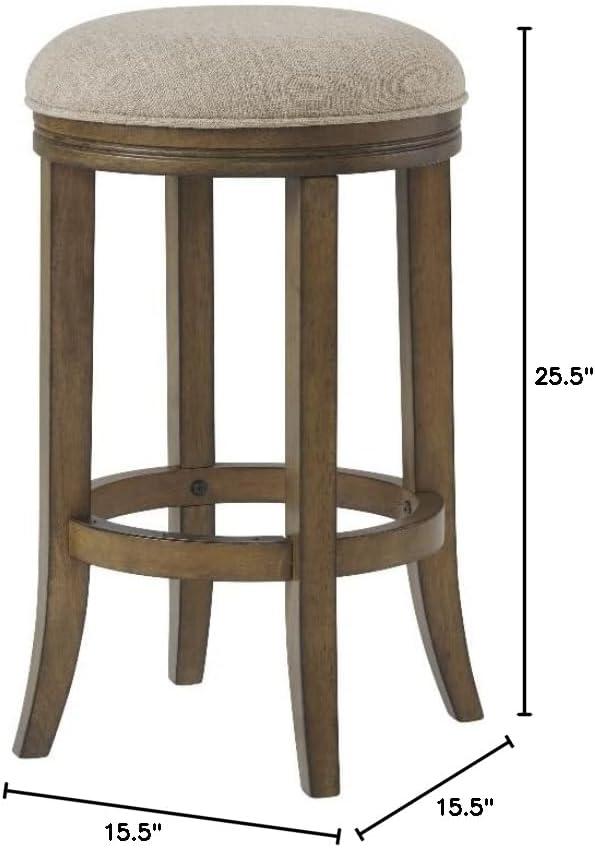 Natick Solid Rubber Wood Counter And Bar Stool