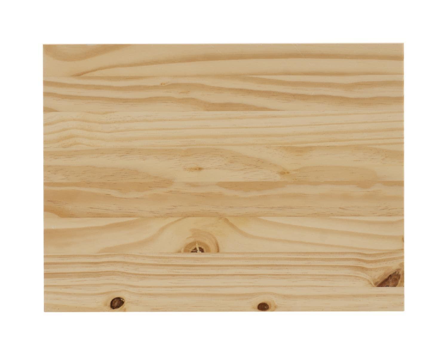 Cary Transitional 6 Drawer Solid Wood Contoured Handle Cut Out Wide Roll Cart Natural - Linon: Pine Frame, Farmhouse Style