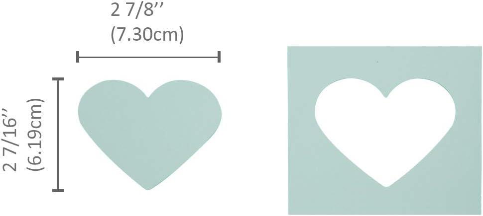 Bira 3 inch Heart Lever Action Craft Punch, Valentine’s Day Punch, for Paper Crafting, Scrapbooking, Card Arts, DIY Projects