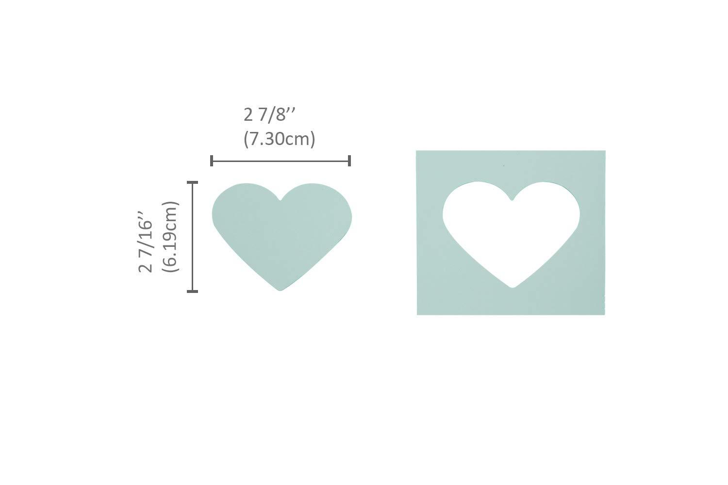 Bira 3 inch Heart Lever Action Craft Punch, Valentine’s Day Punch, for Paper Crafting, Scrapbooking, Card Arts, DIY Projects