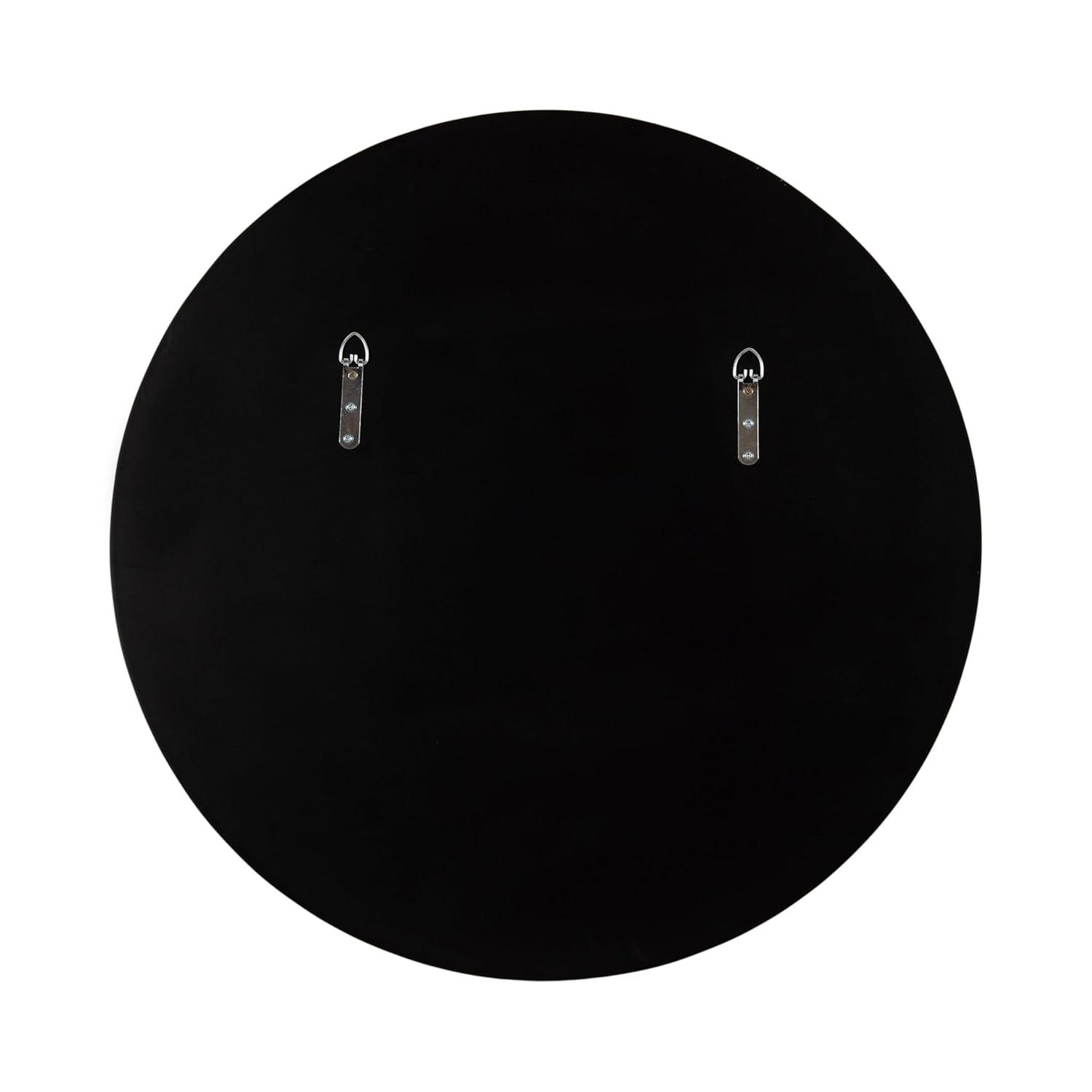 Kate & Laurel All Things Decor 26"x26" Sebecka Decorative Wall Mirror Gold