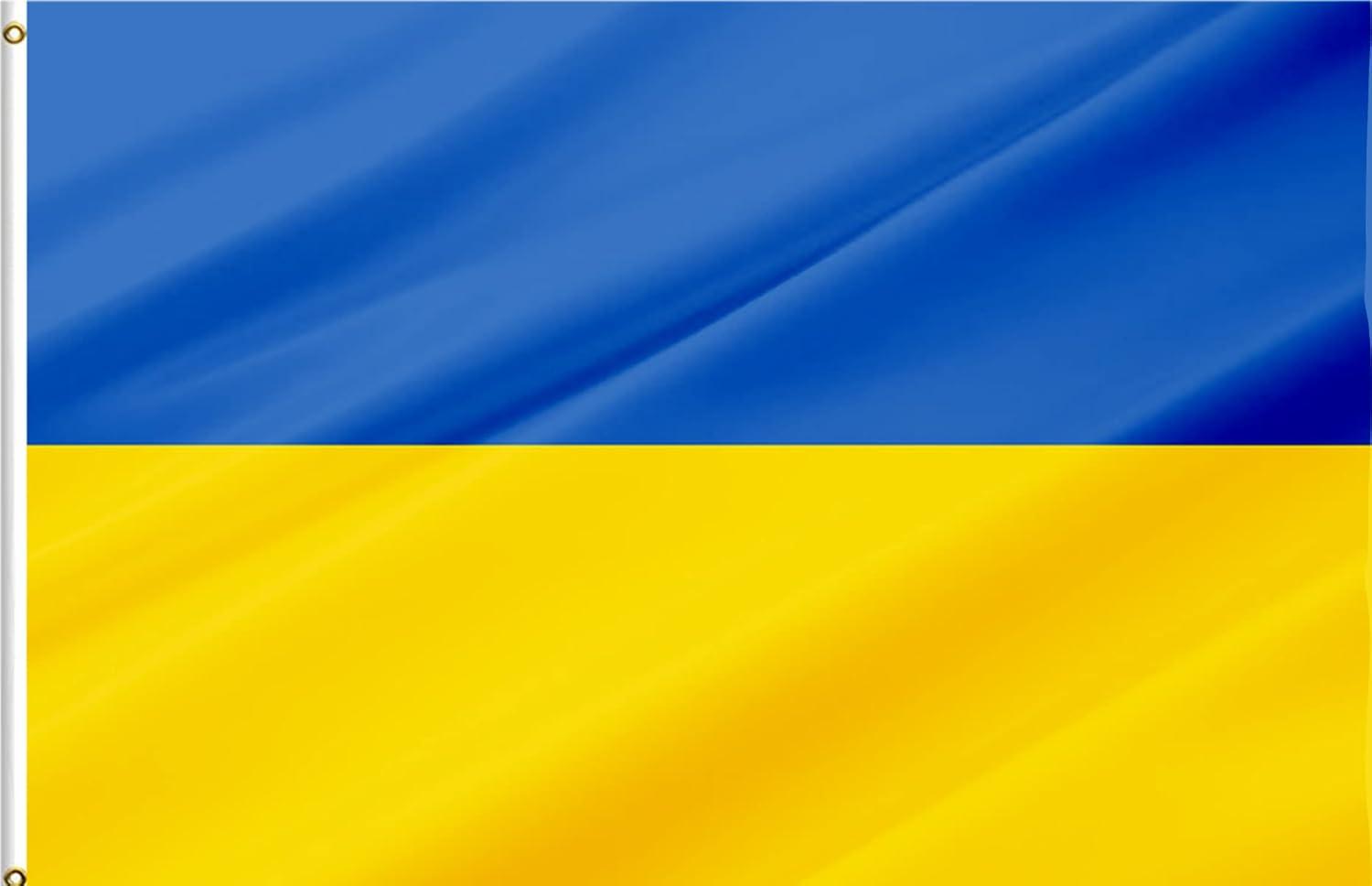3X5 UKRAINE FLAG UKRAINIAN NATIONAL COUNTRY NEW 100D