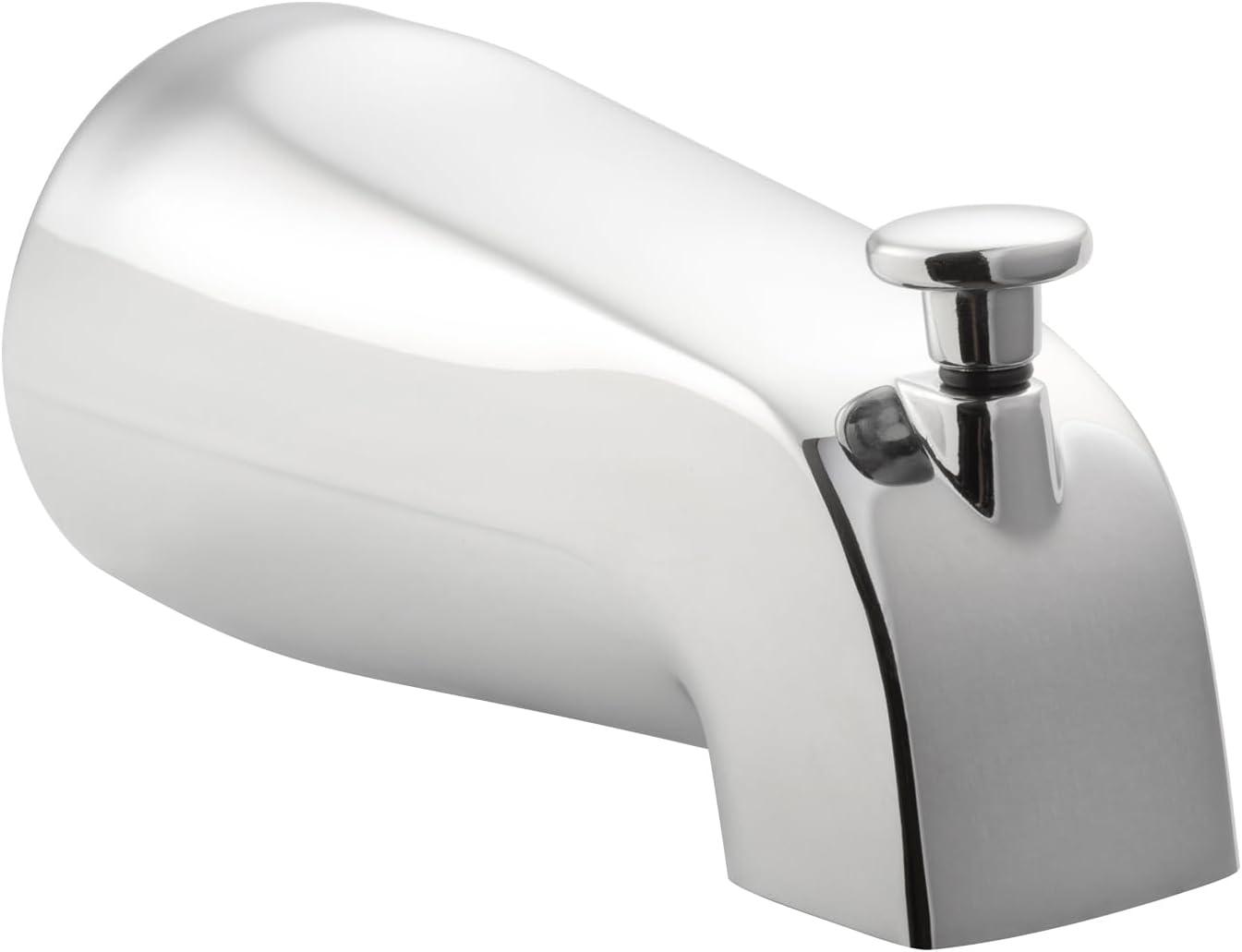 Tub Spout with Diverter Slip Fit Connection