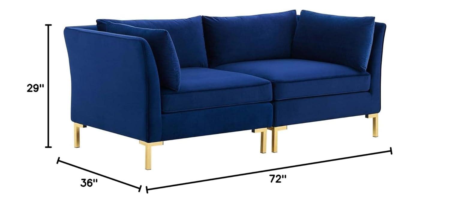 Modway Ardent Performance Velvet Loveseat