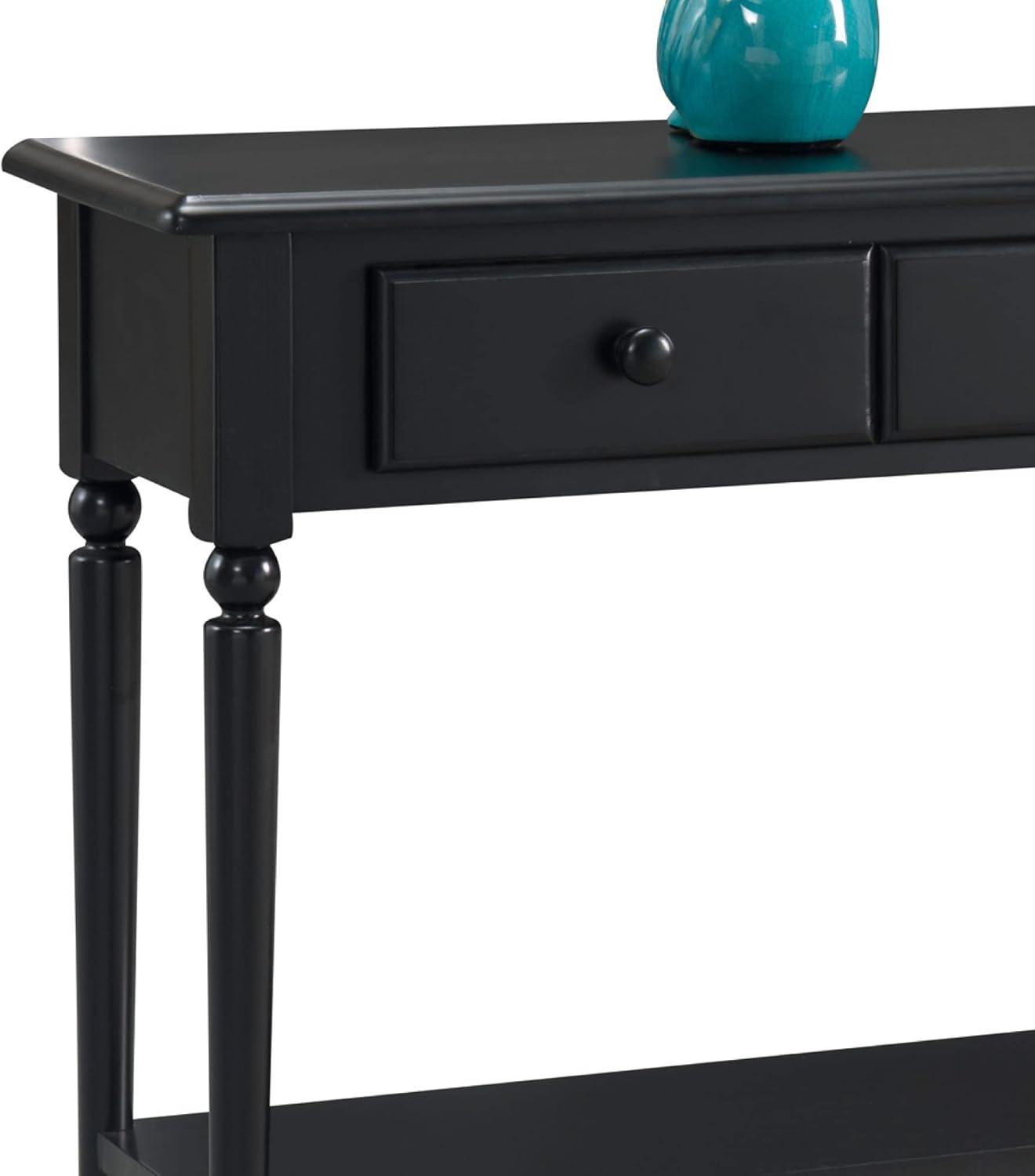 Design House Coastal Narrow Hall Stand in Swan Black