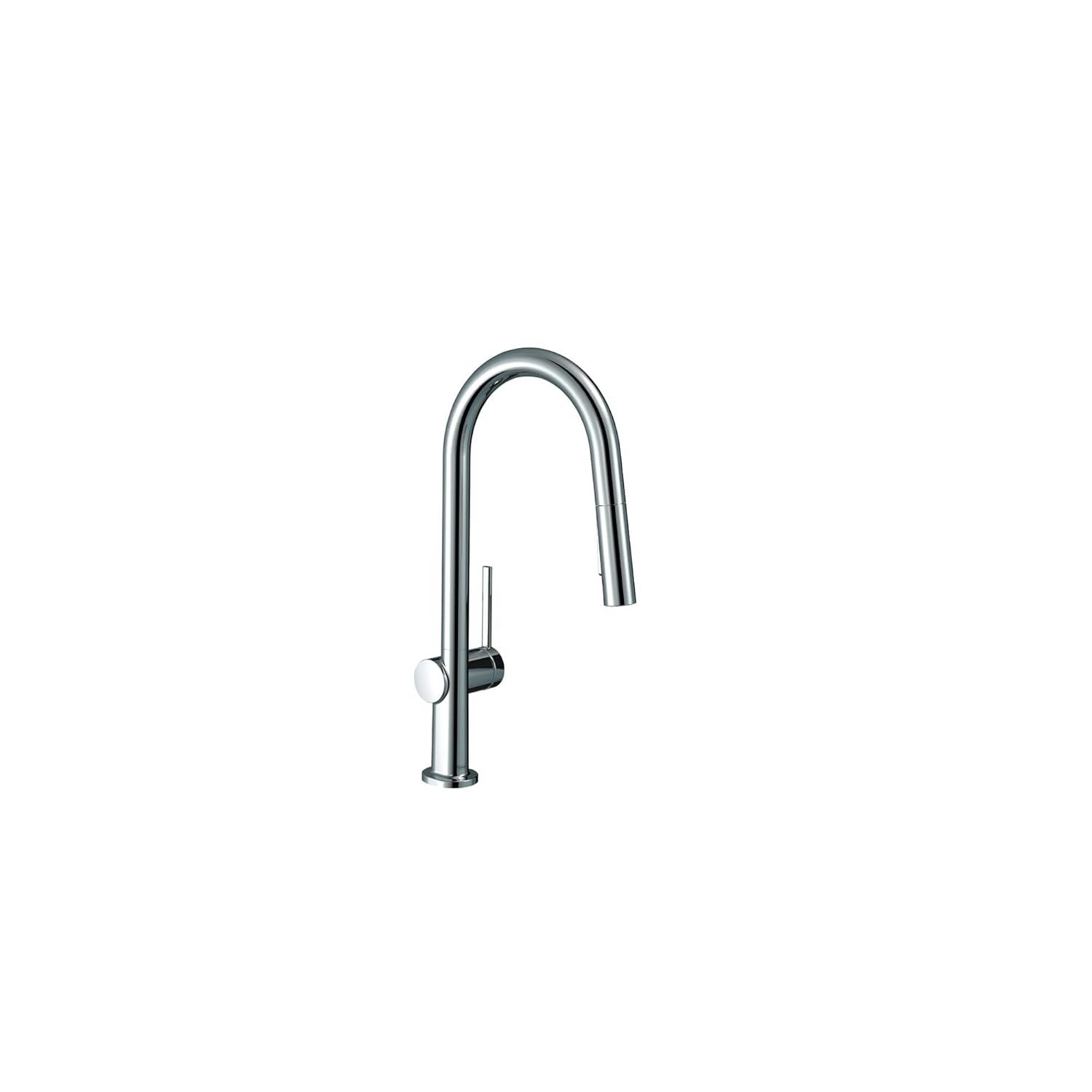 hansgrohe Talis N HighArc Kitchen Faucet, A-Style 2-Spray Pull-Down, 1.75 GPM