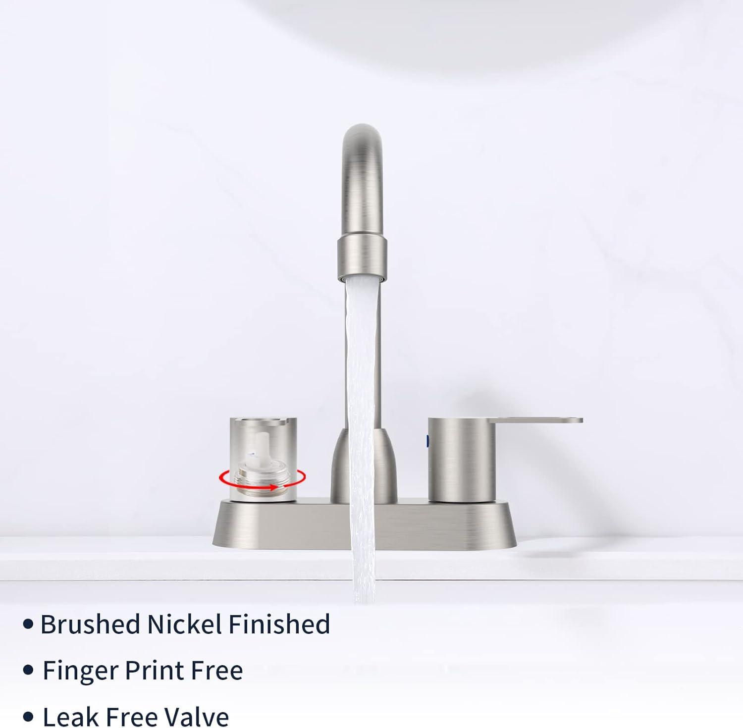 Centerset Bathroom Faucet