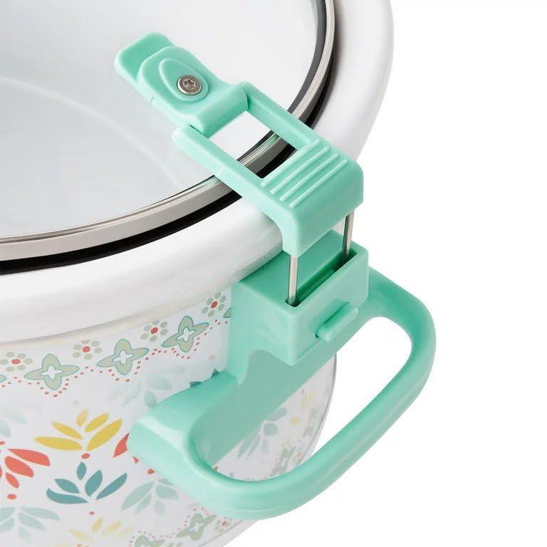 The Pioneer Woman Meandering Geo 6-Quart Digital Slow Cooker