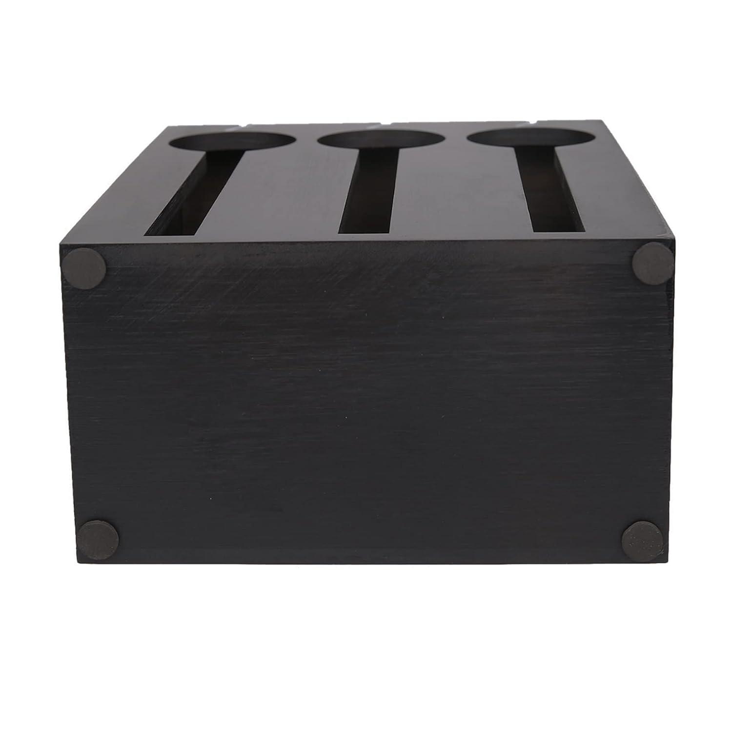 Mind Reader Mind Reader Utensil Dispenser, Silverware Organizer, Plastic Fork and Spoon DIspenser, Kitchen, 7"L x 5.75"W x 6"H, Black