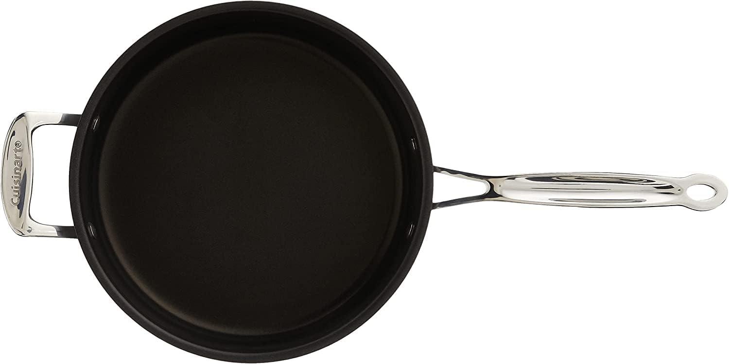 3.5-Quart Hard Anodized Non-Stick Saute Pan with Lid