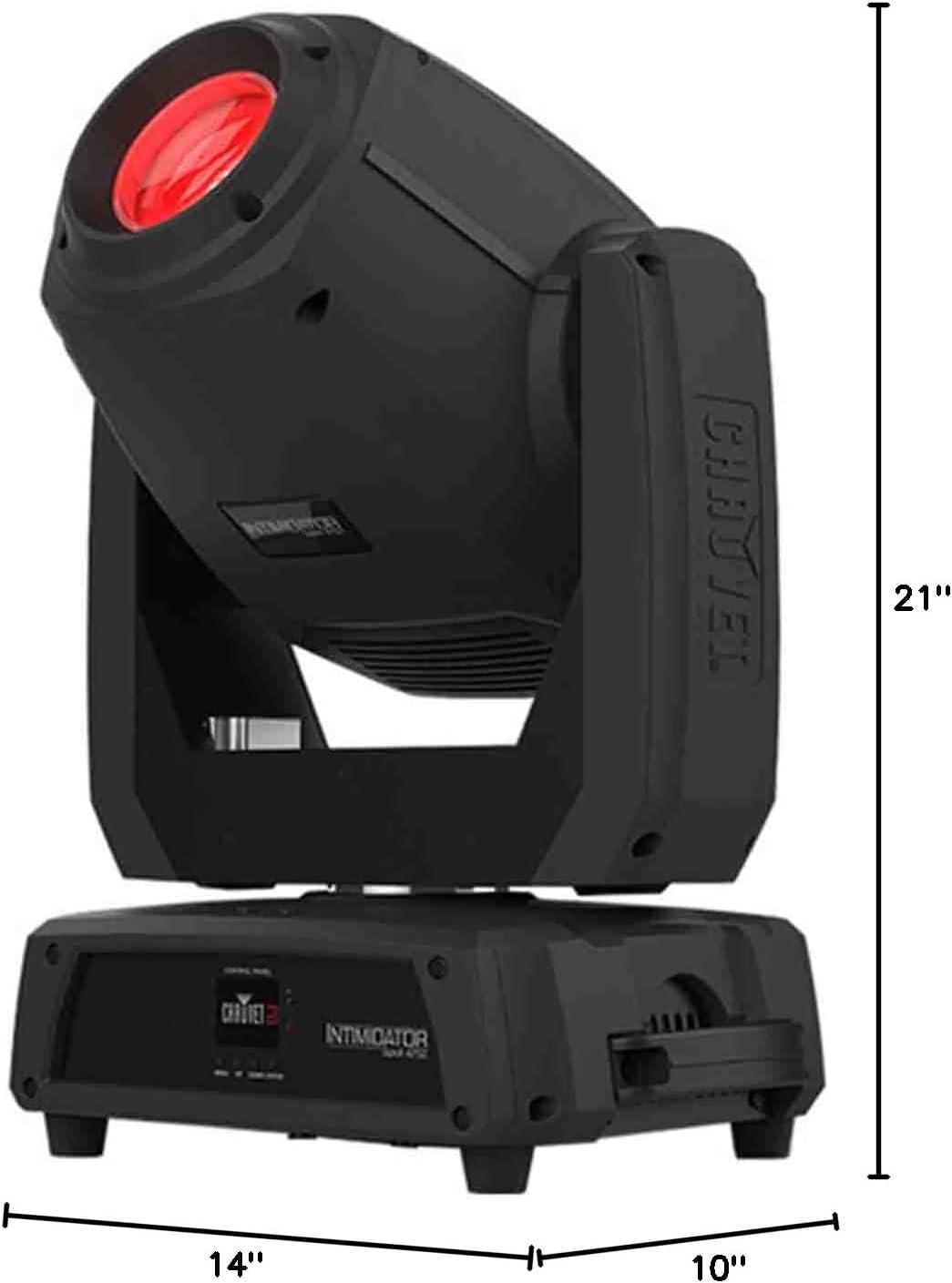 Chauvet DJ Intimidator Spot 475ZX 250w DMX LED Moving Head Light w/RF Receiver