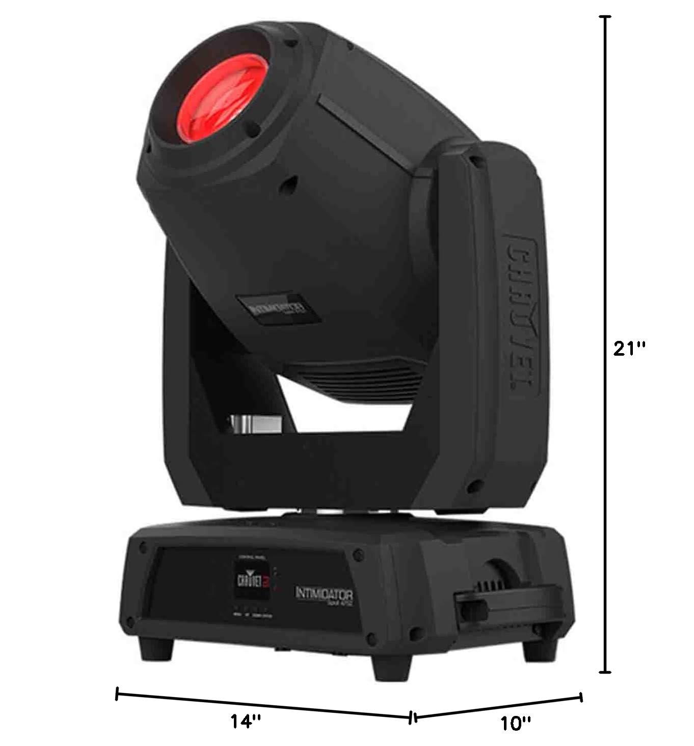 Chauvet DJ Intimidator Spot 475ZX 250w DMX LED Moving Head Light w/RF Receiver