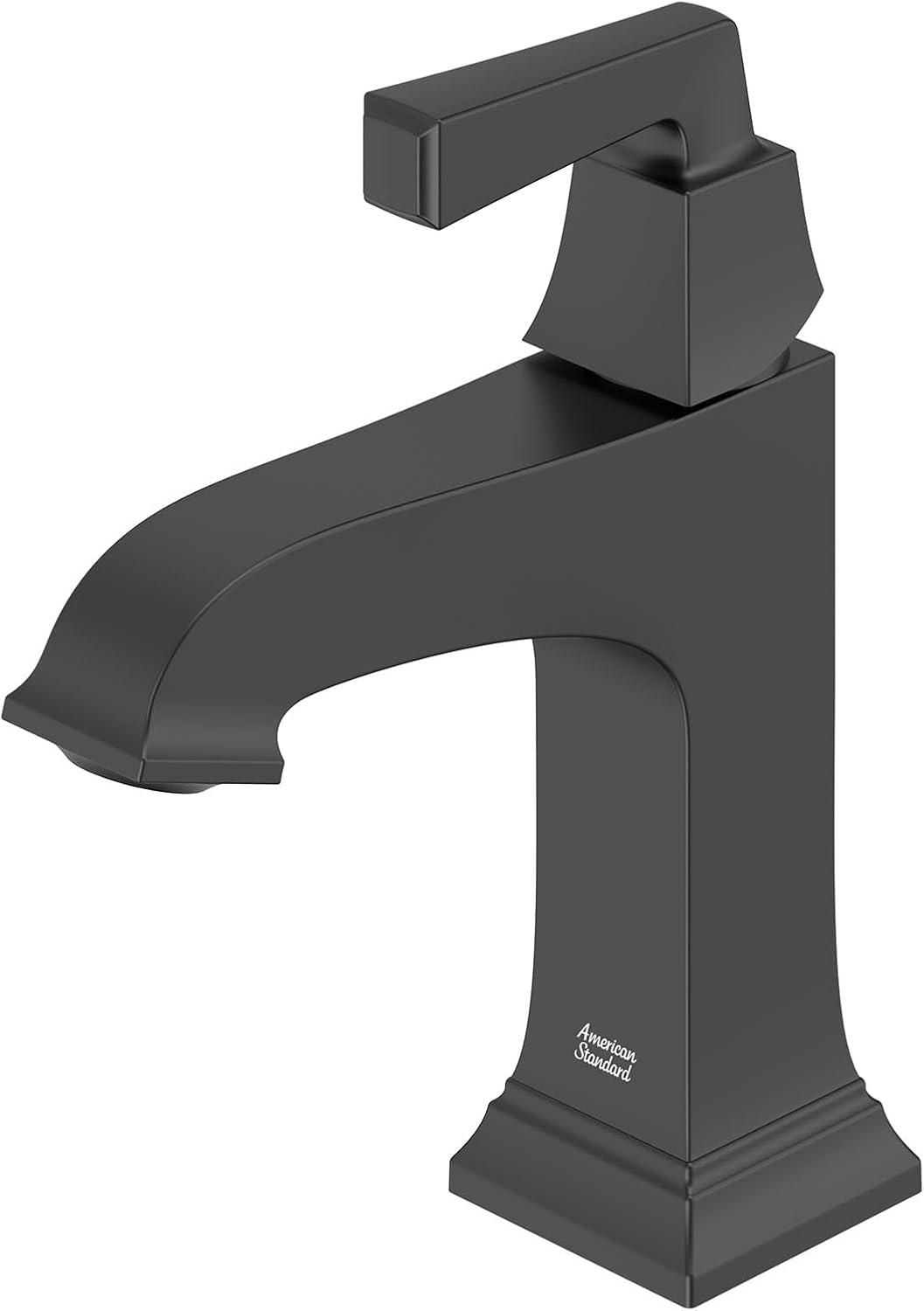 American Standard Town Square S Single-Hole Single-handle Bathroom Faucet with Drain Assembly 7455107.013