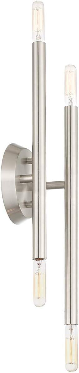 Soho Brushed Nickel 4-Light ADA Compliant Wall Sconce