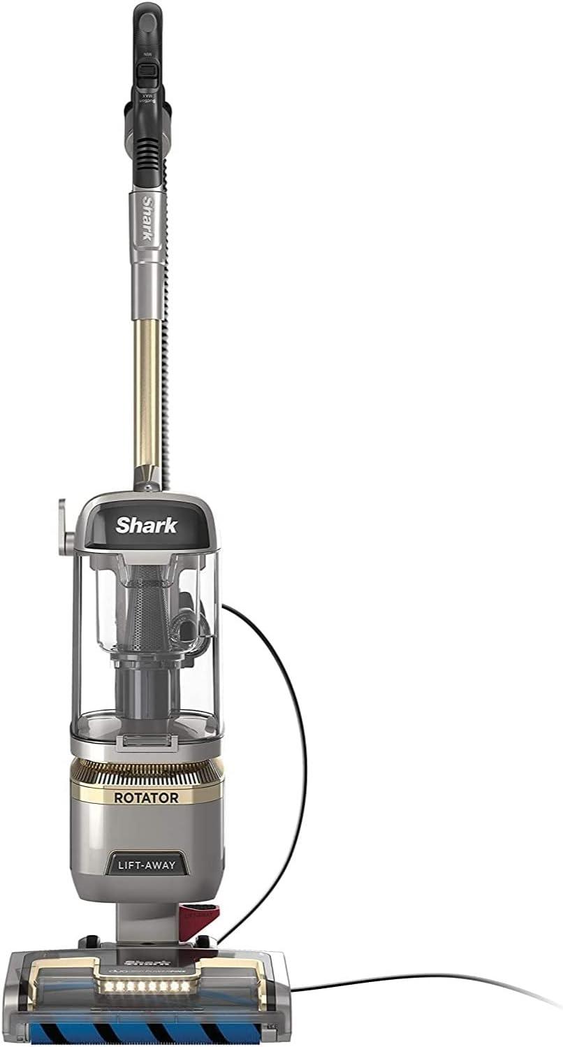 Shark Rotator Vacuum Vacuum with Self Brushroll Powerful Pet Hair Pickup and HEPA Filter, Lift-Away Upright w/Duo Clean, Silver