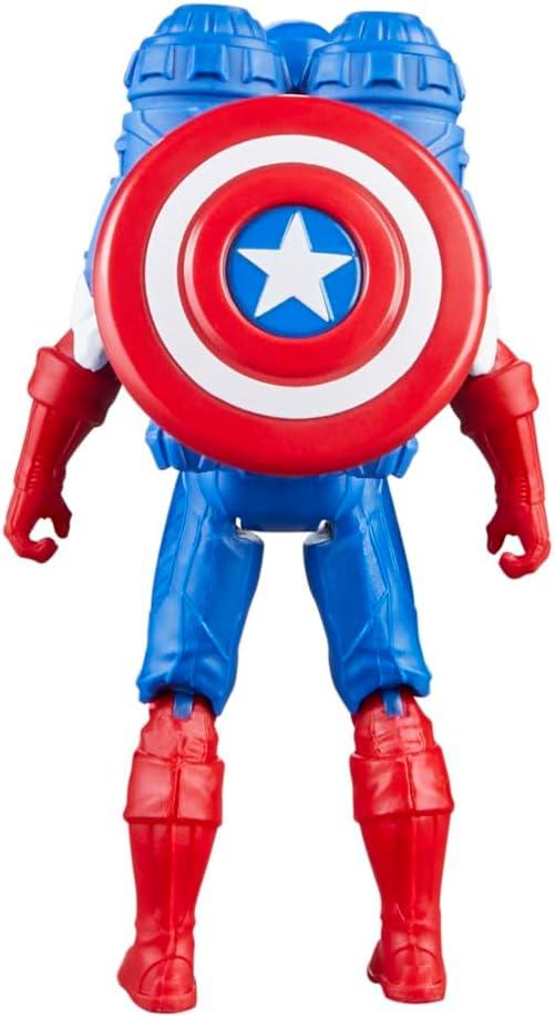 Marvel Avengers Epic Hero Series Battle Gear 4" Captain America Action Figure for Kids 4+