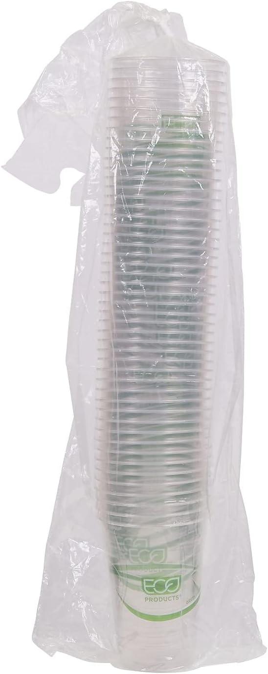 GreenStripe Clear 16 oz. Compostable Cold Cups