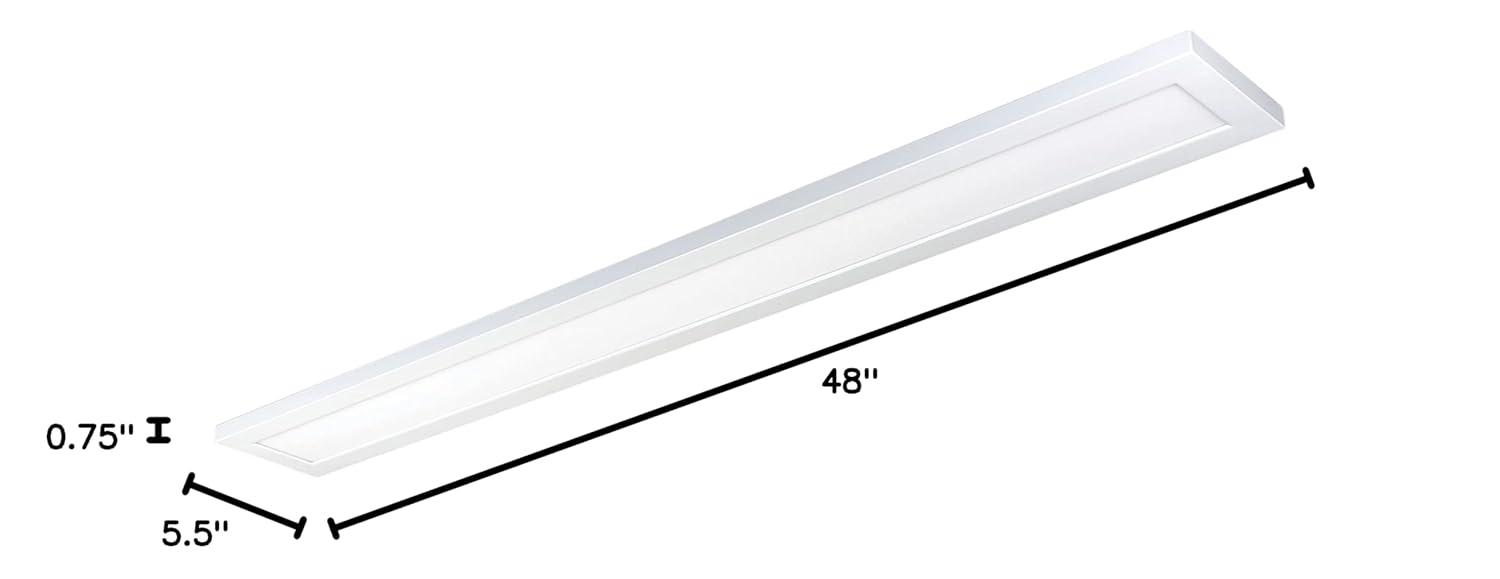 Nuvo Dimmable Square Flat Panel Ceiling Light