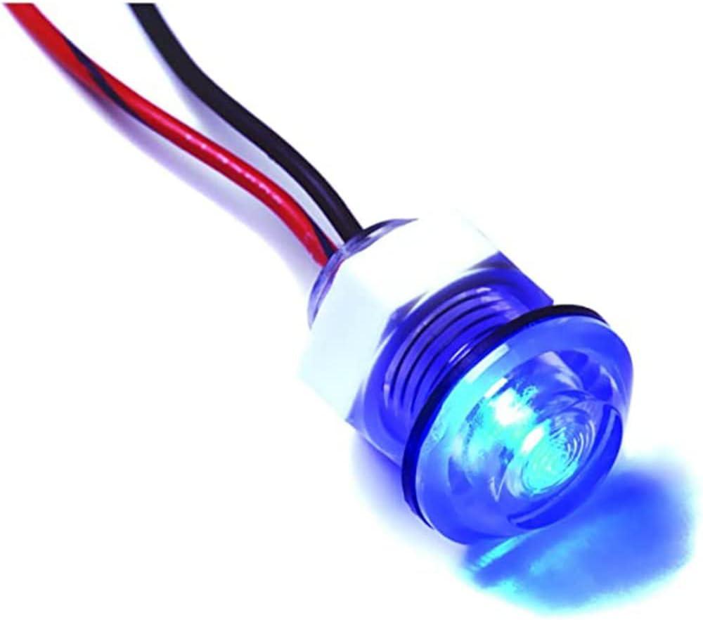 Innovative Lighting 011-1500-7 Bulkhead / Livewell Recess Mount LED Light - Amber