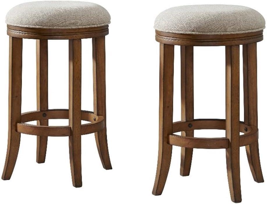 Natick Solid Rubber Wood Counter And Bar Stool