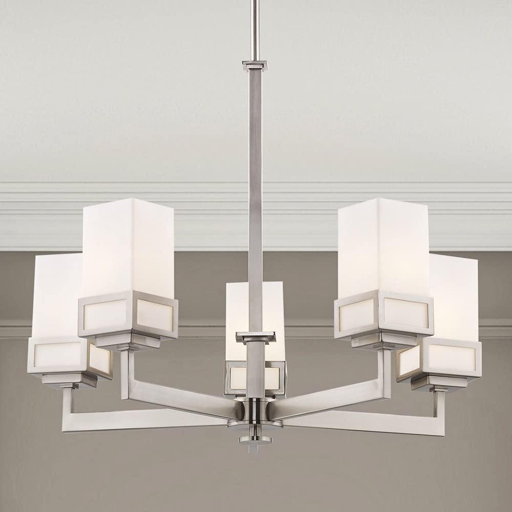 Livex Lighting Harding 5 - Light Chandelier in  Polished Chrome