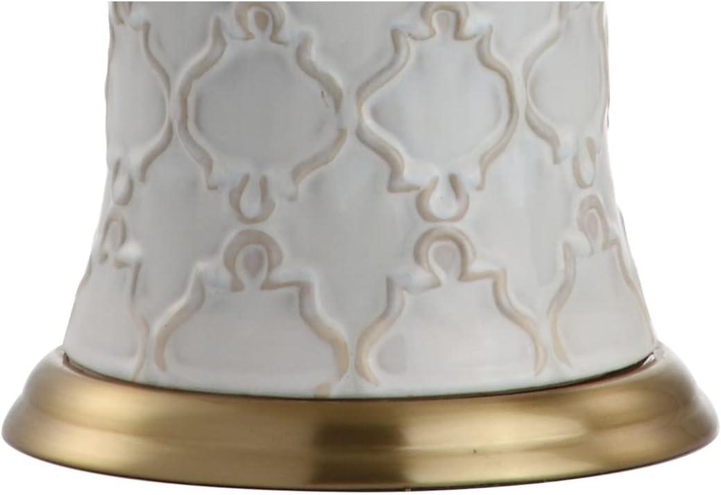 Arthur 29" Ceramic LED Table Lamp, Cream