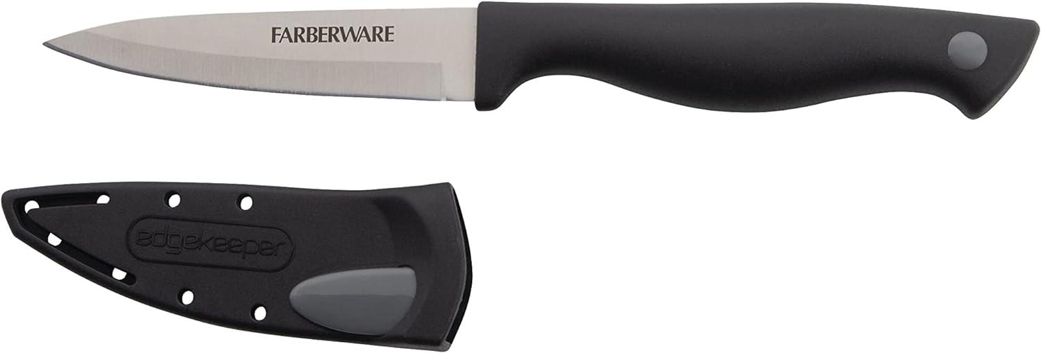Farberware Farberware Edgekeeper Paring Knife with Built-In Self-Sharpening Blade Cover