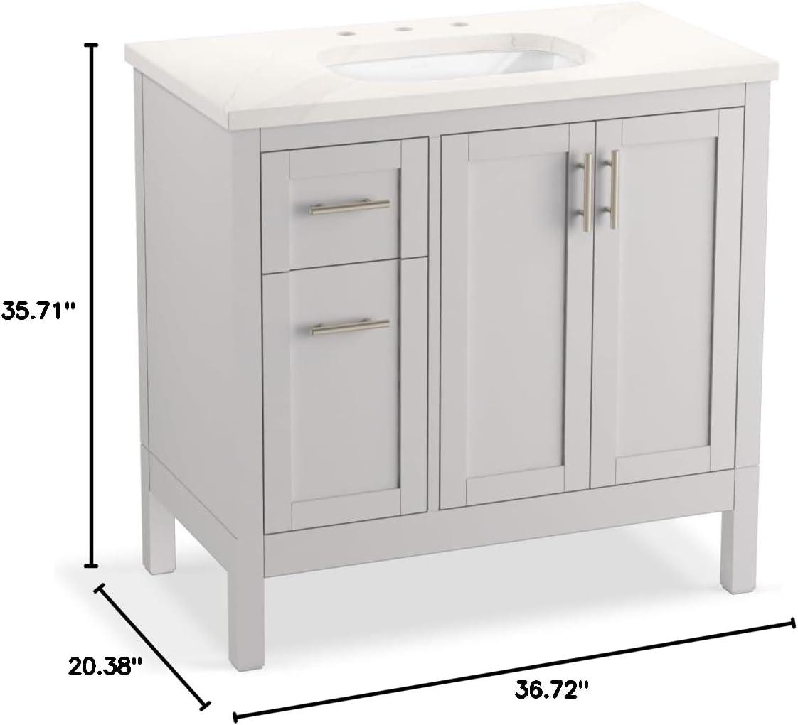Hadron 37" Single Bathroom Vanity Set