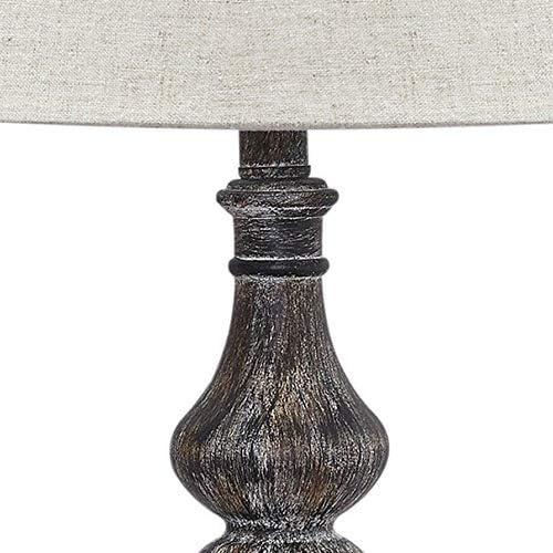 Signature Design by Ashley Mair Poly Table Lamp, Set of 2, Antique Black
