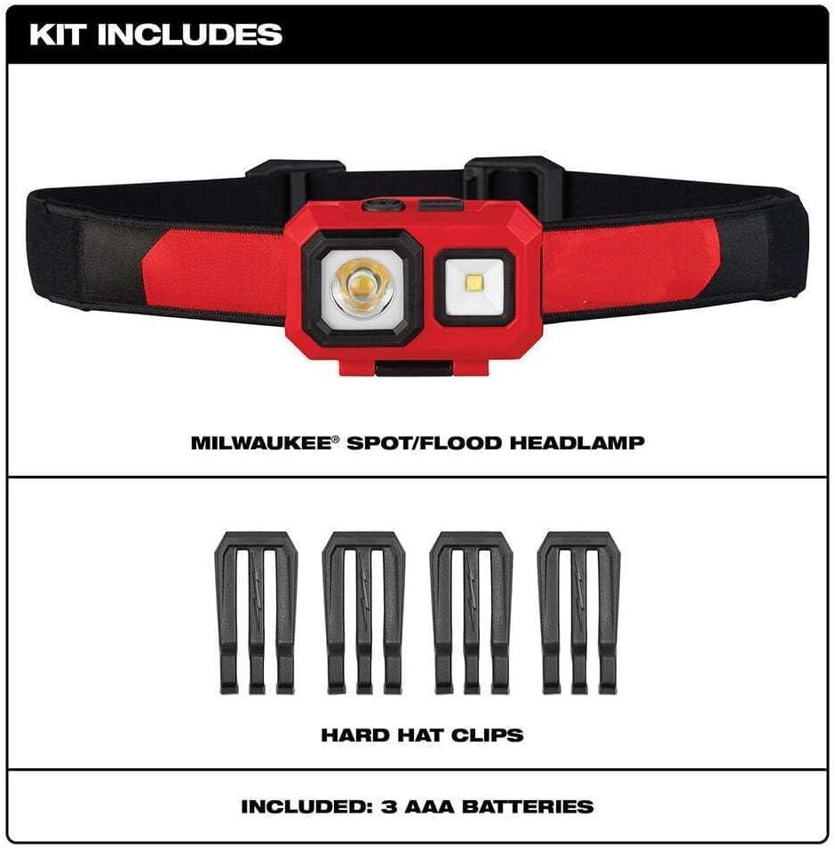 Milwaukee 2104 450 Lúmenes Llevó Faro de Inundación/punto (D)