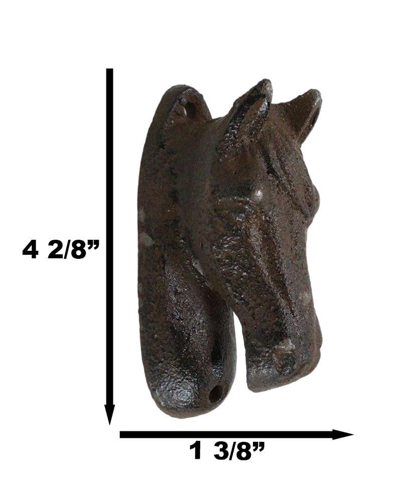 Cast Iron Western Cowboy Country Rustic Horse Head Wall Beer Bottle Cap Opener