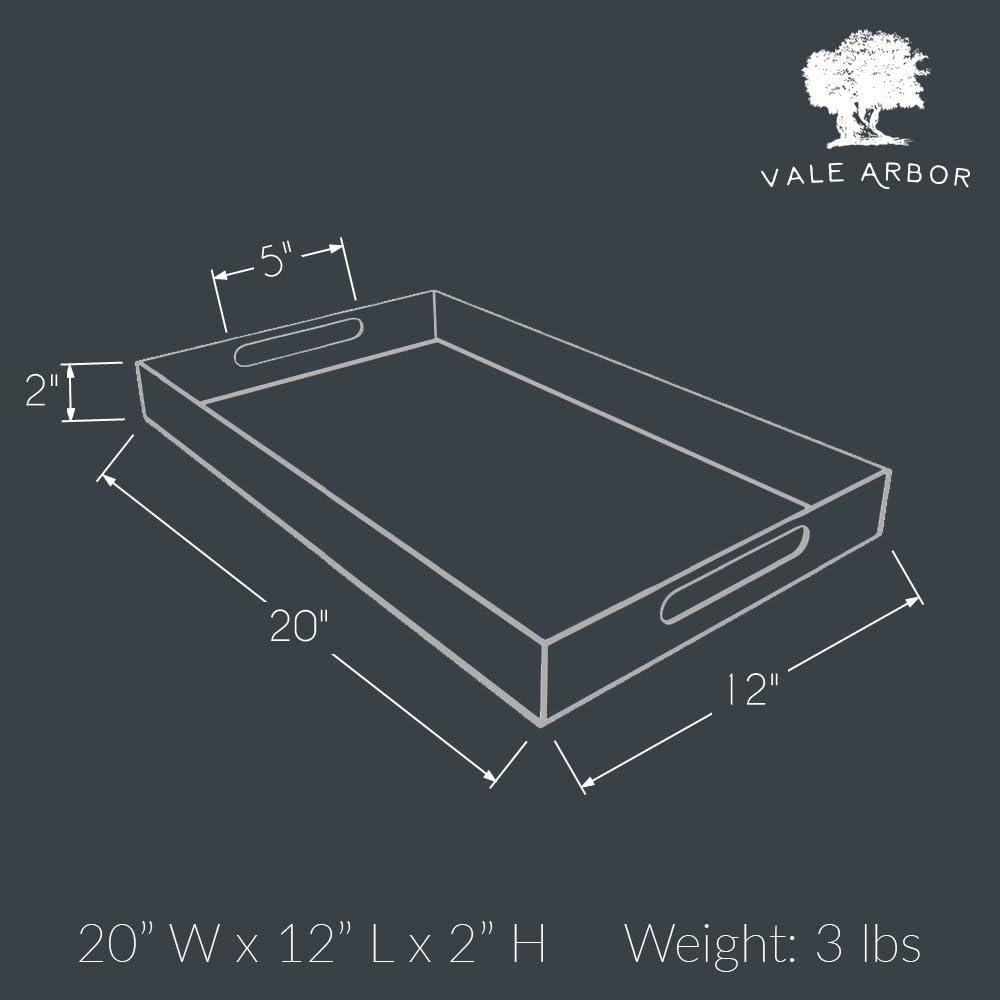 Acrylic Tray with Handles