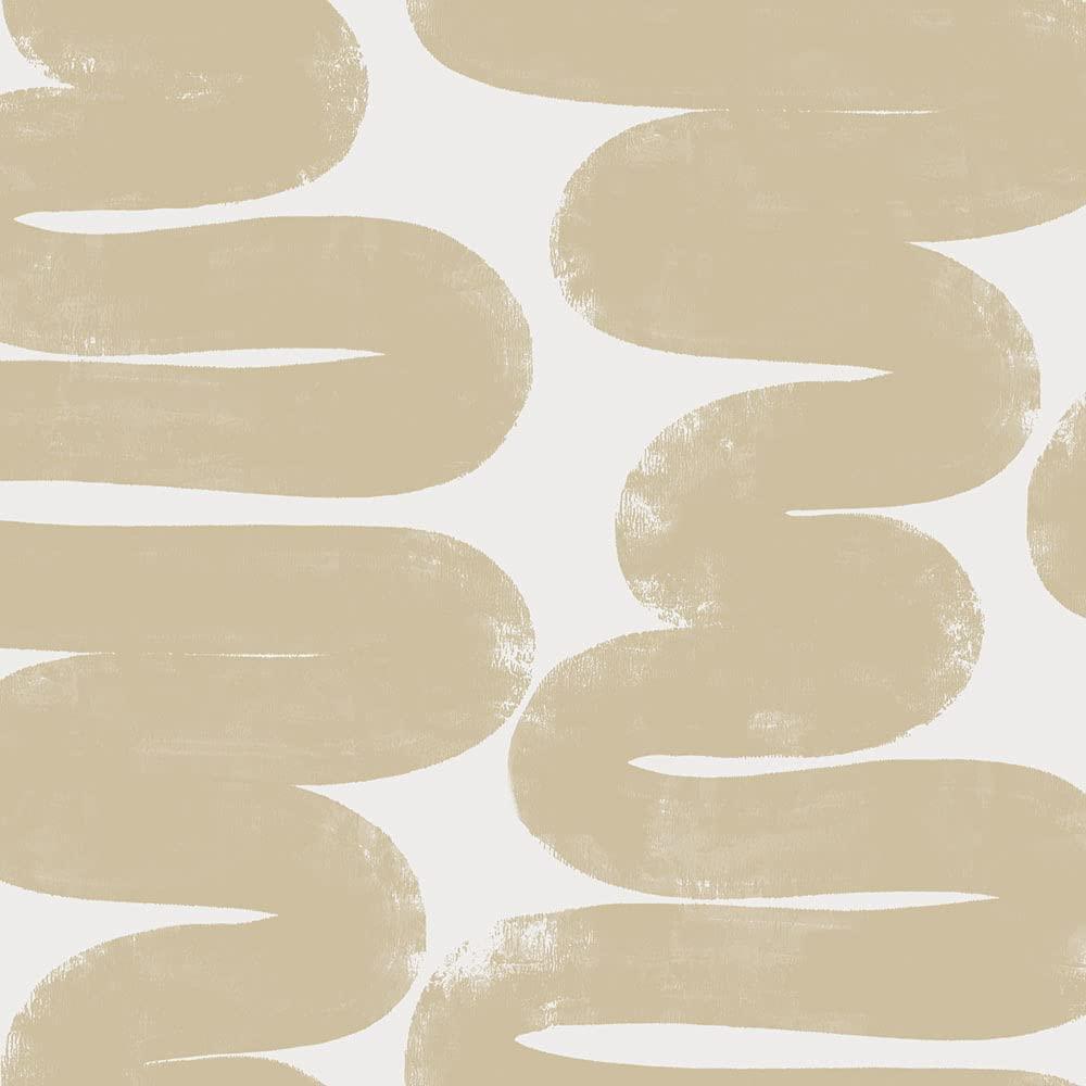 Wiggle Room Peel and Stick Wallpaper By Bobby Berk