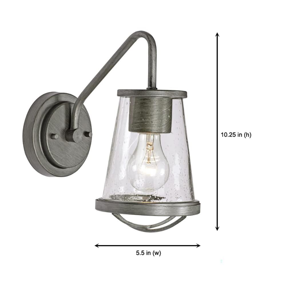 Designers Fountain Darby Weathered Iron Wall Sconce, 87001-WI