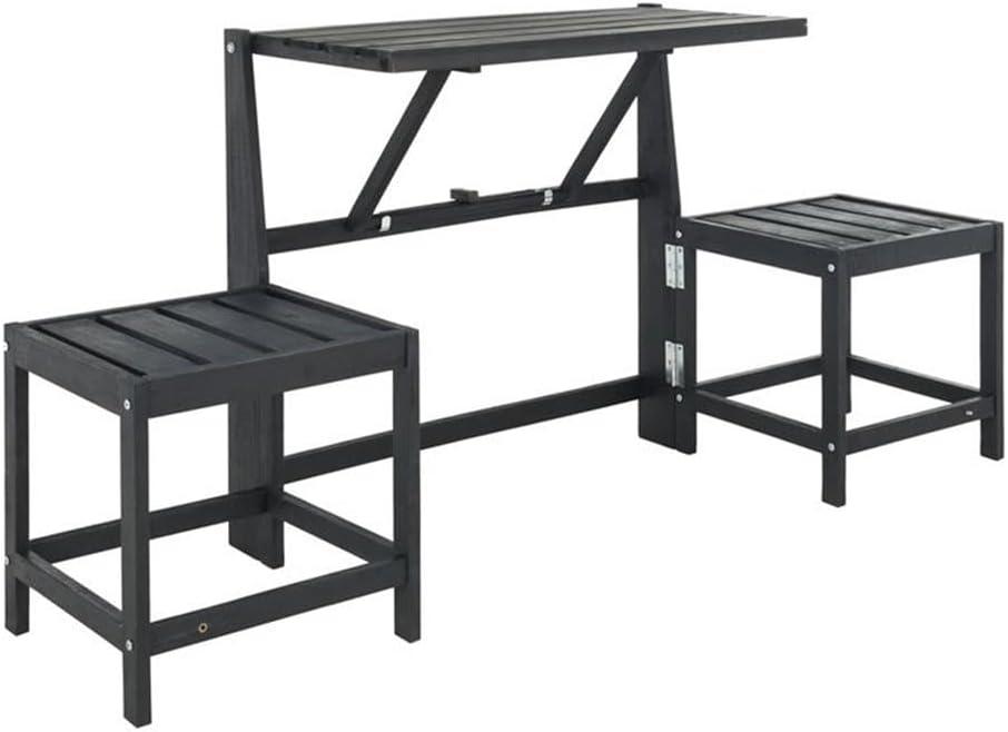 Belamy Transformer Bench - Outdoor - PAT6752 - Dark Slate Gray - Safavieh