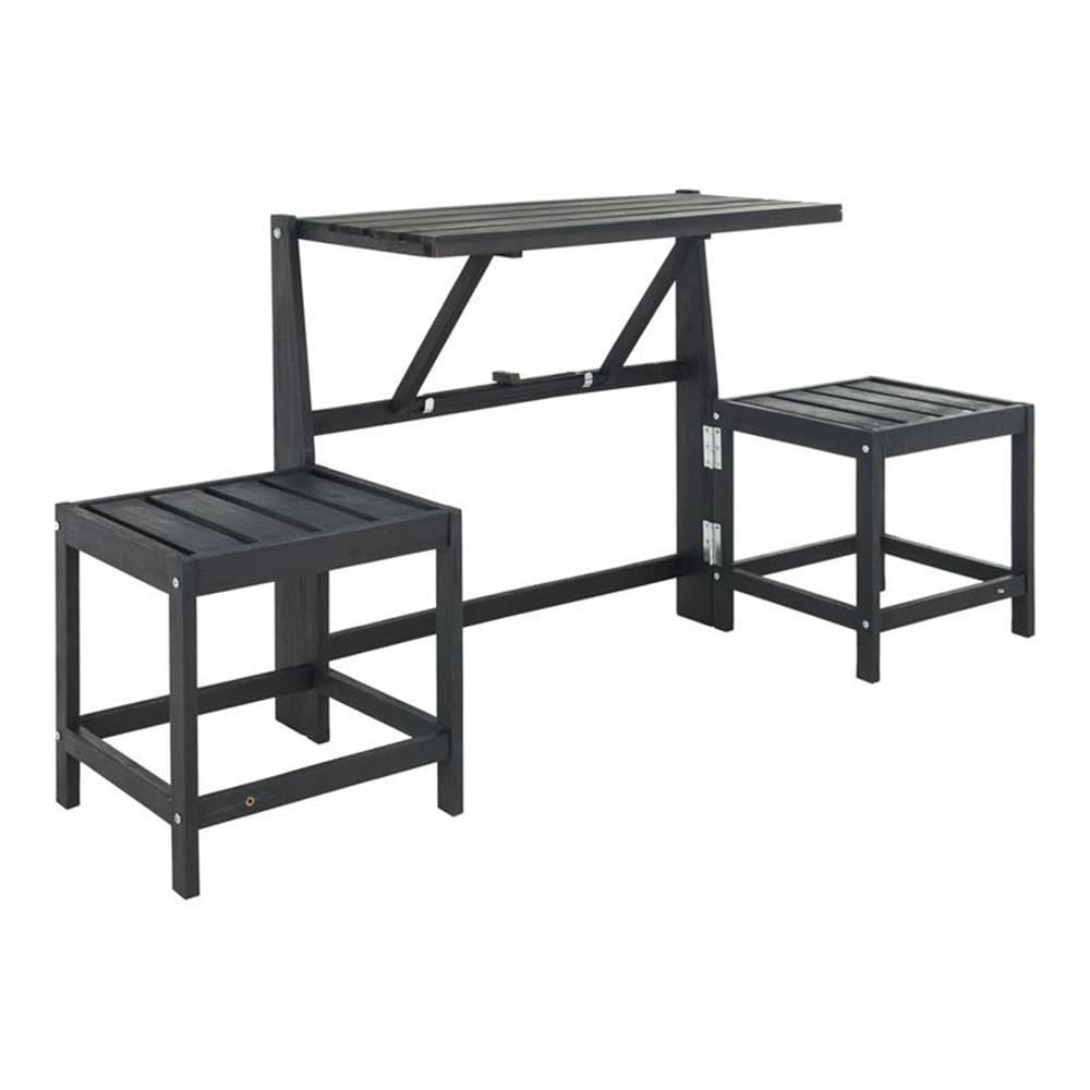 Belamy Transformer Bench - Outdoor - PAT6752 - Dark Slate Gray - Safavieh