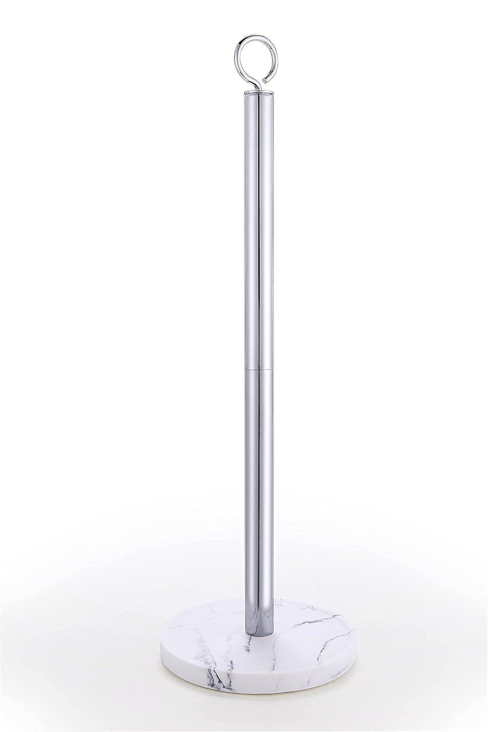 Elite Heavy Weighted Sturdy Spare Toilet Paper Roll Holder Storage Stand