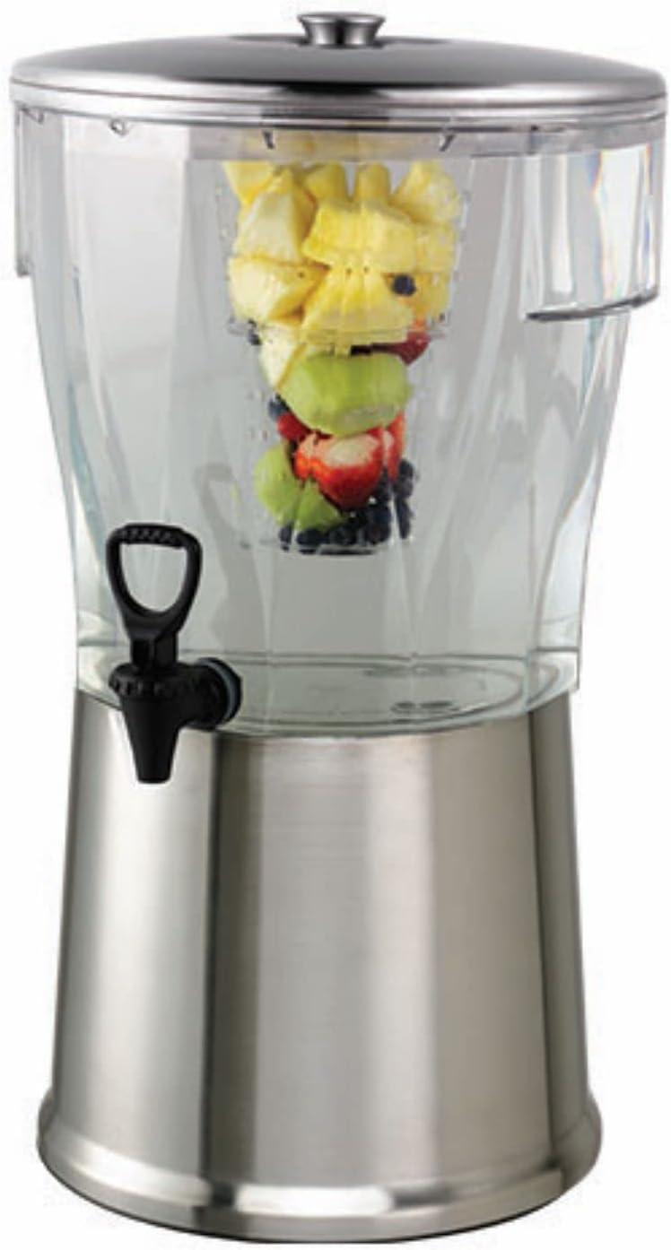 Service Ideas Service Ideas Beverage Dispenser with Optional Infuser Tube, NSF Certified