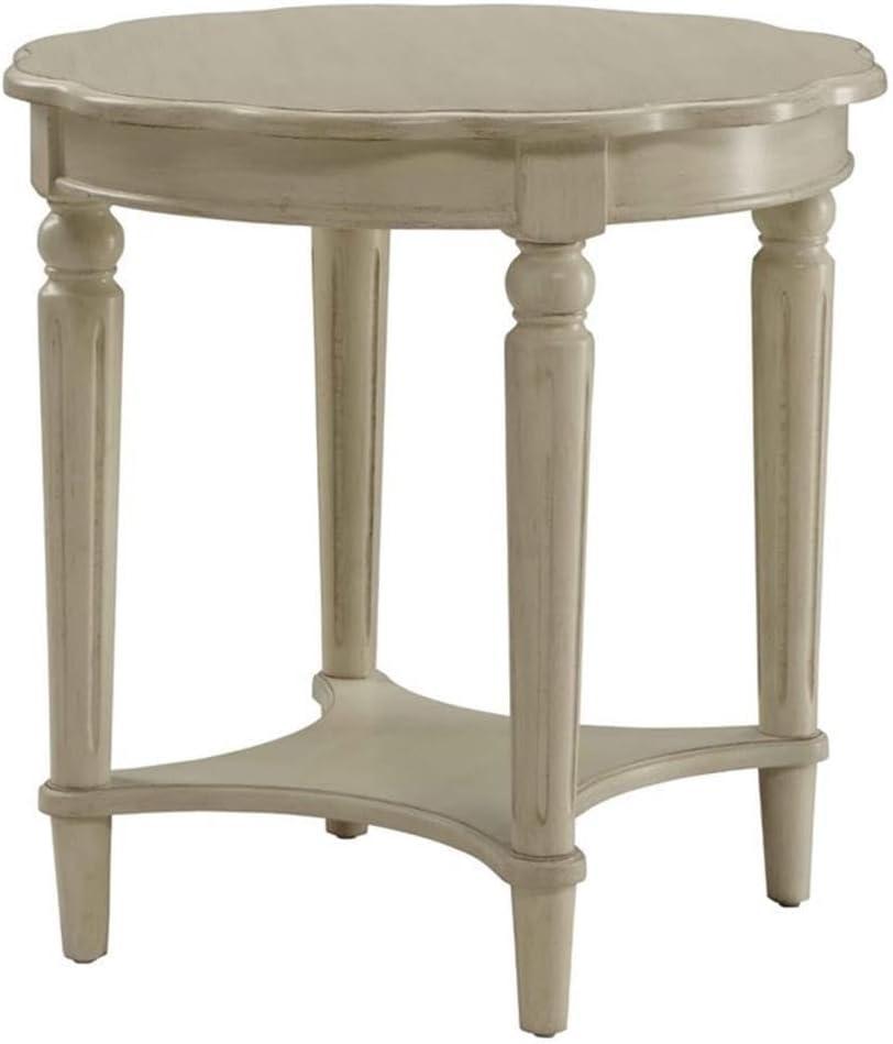 ACME Fordon End Table in Antique White