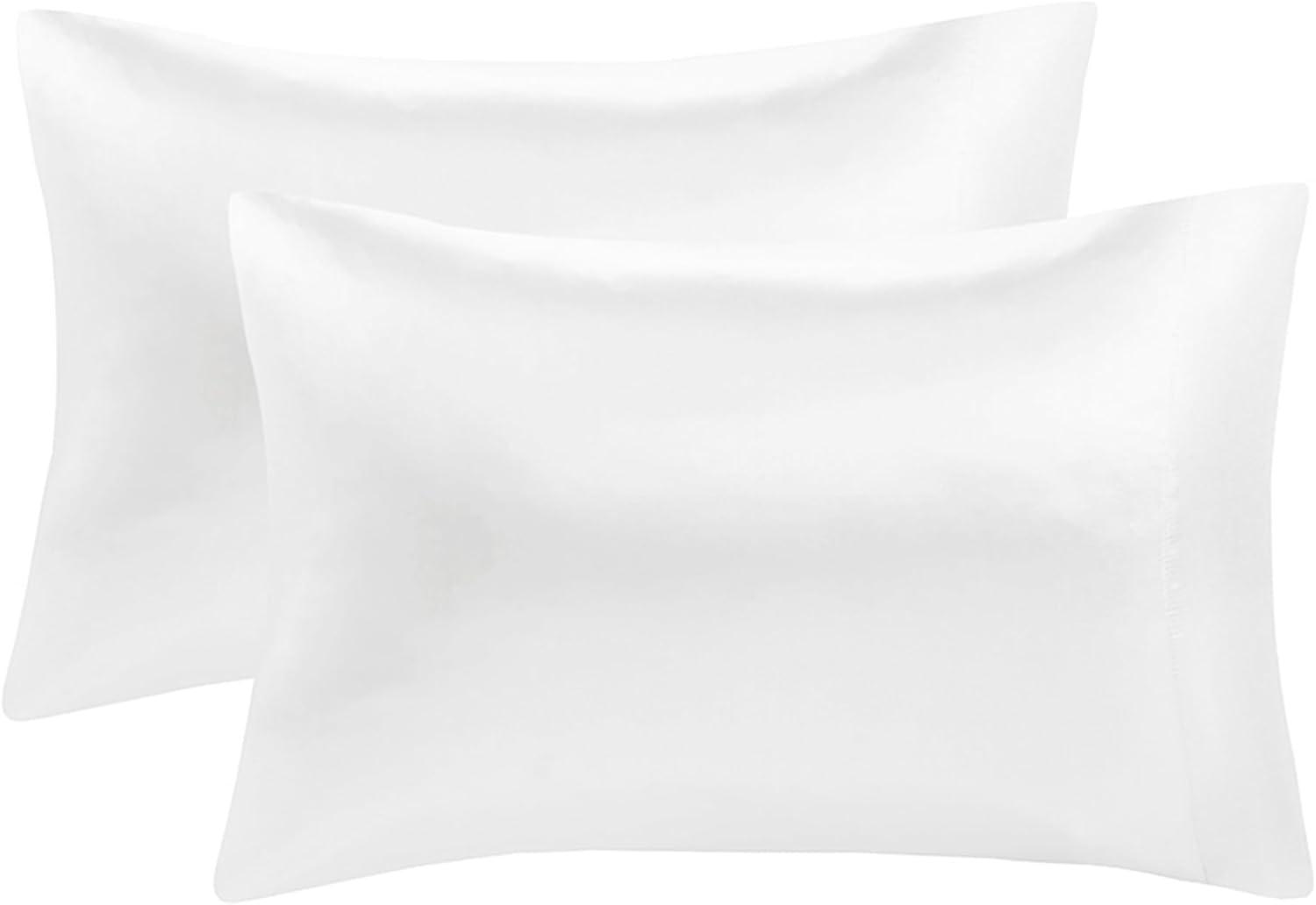 Madison Park Essentials Satin Luxury 2PC Pillowcases (Set of 2)