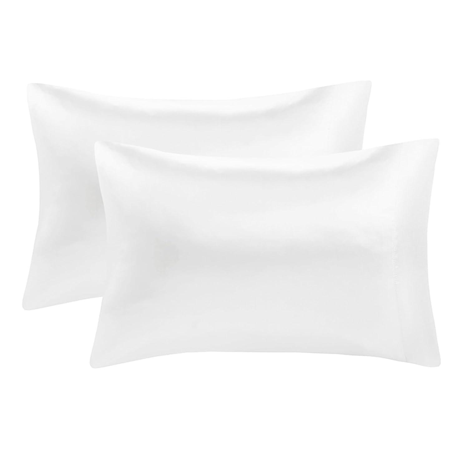 Madison Park Essentials Satin Luxury 2PC Pillowcases (Set of 2)