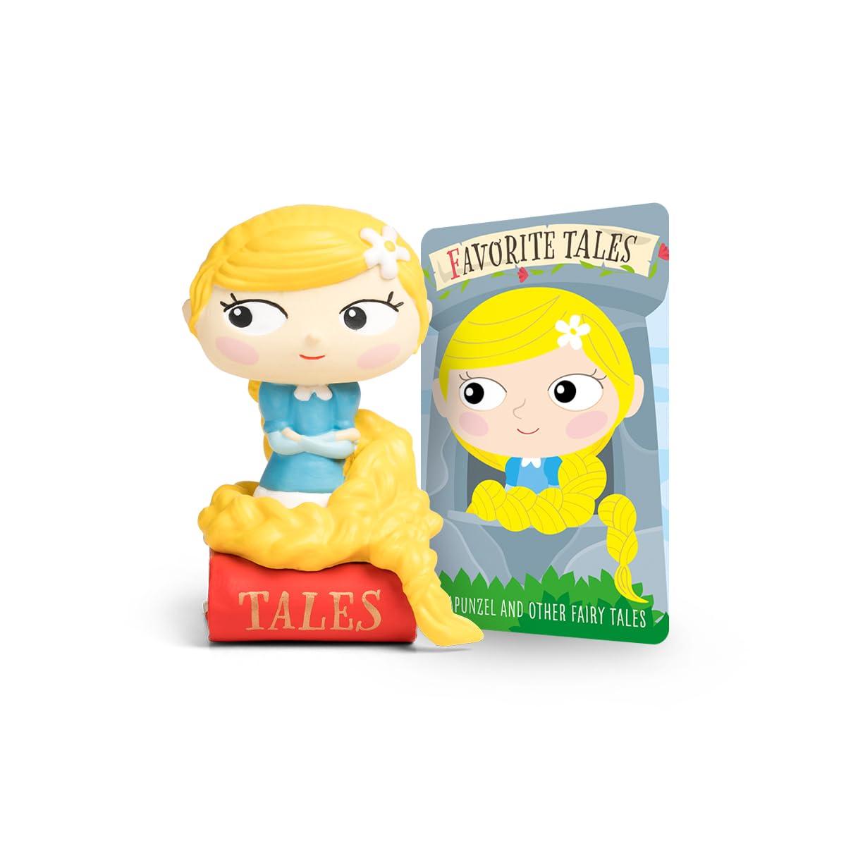 Tonies Rapunzel and Other Fairy Tales, Audio Play Figurine for Portable Speaker, Small, Multicolor, Plastic
