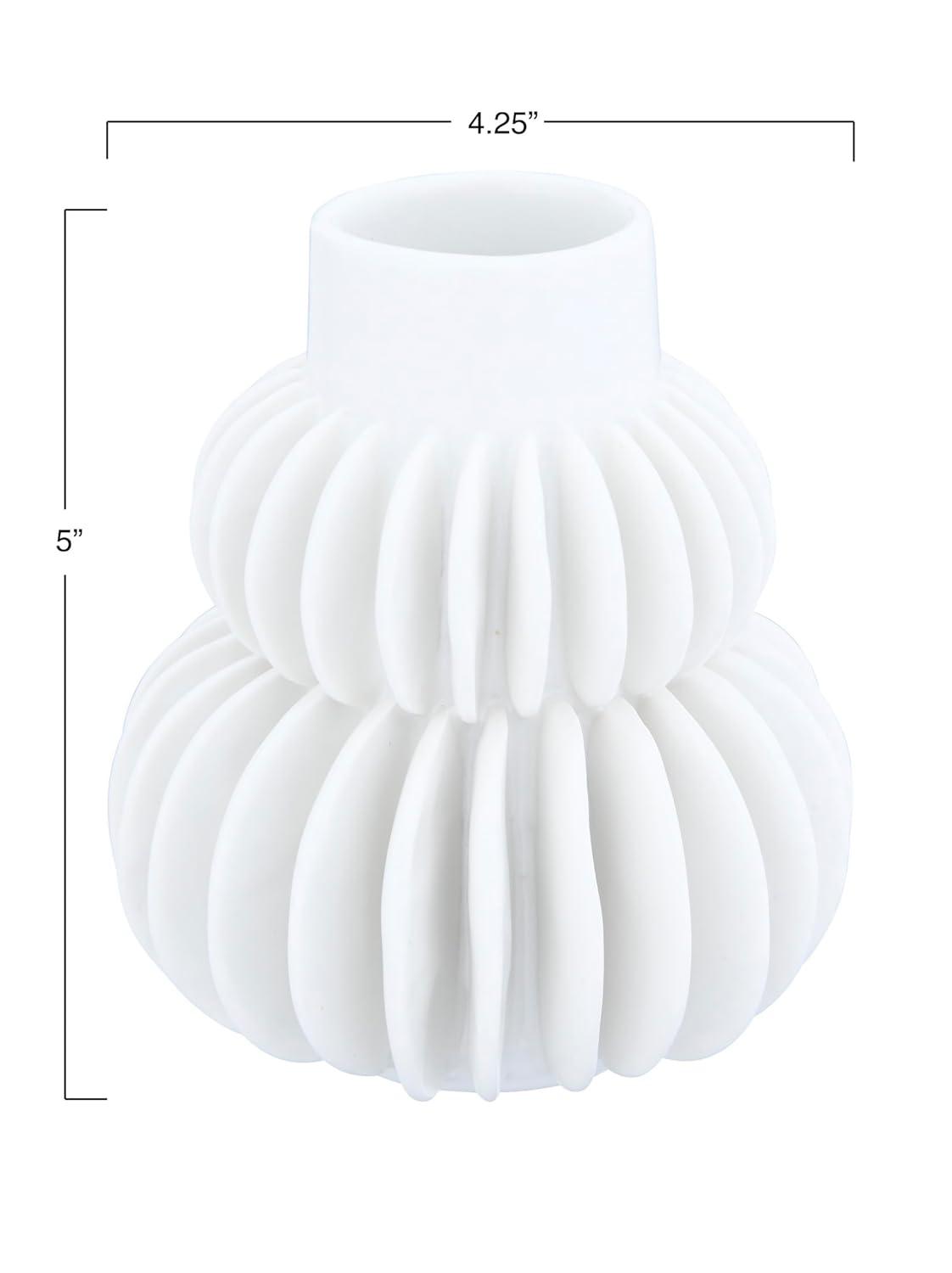 Delilah Vase - White